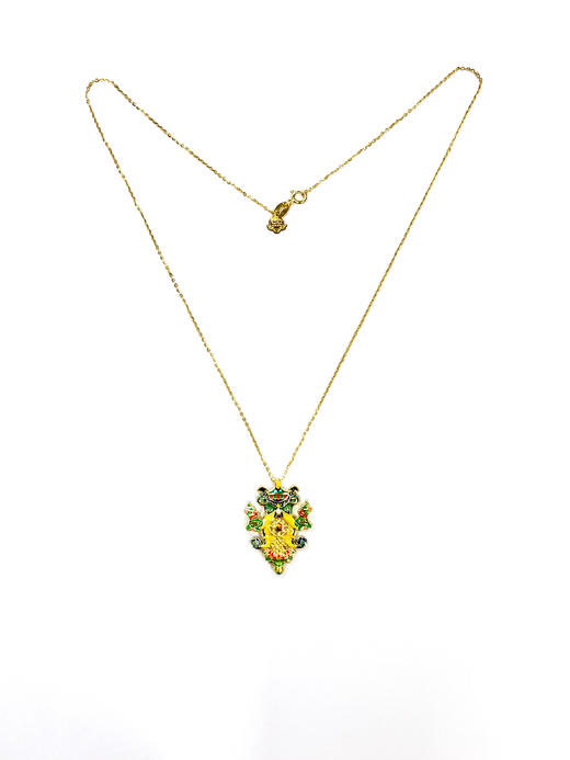 八宝银填彩吊坠 商品图2