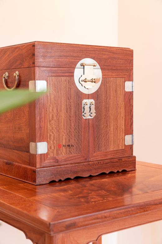 红桥红  家具严选  缅甸花梨（大果紫檀）【38故宫款 官皮箱】 商品图2