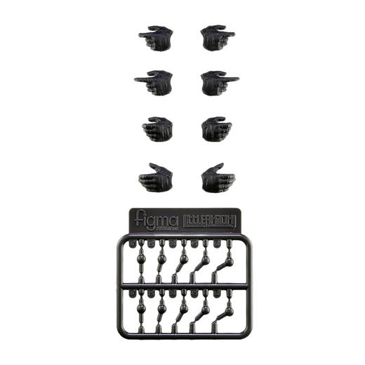 【GSC现货】LA-OP18: figma 用战术手套 L 号(黑色) 商品图3