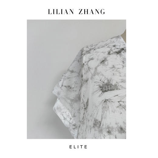 E系列定制—「东方艺术」—中式老钱—缥缈淡然之美水墨连衣裙 2401096 商品图2