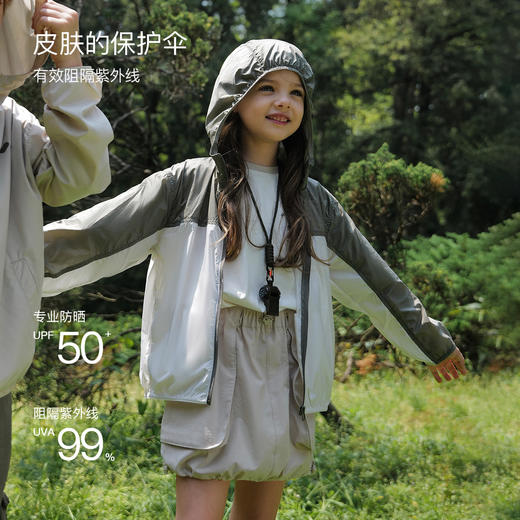 TG【防紫外线】马克珍妮男童户外拼色透气防晒衣240630 商品图1