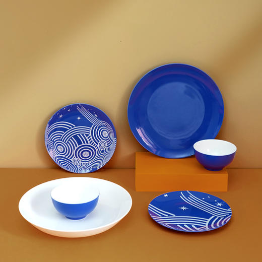 蓝色星穹餐具套装 商品图1