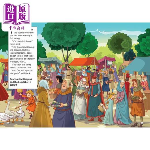 【中商原版】解谜冒险书 失踪的独角兽 Puzzle Adventures The Missing Unicorn 英文原版进口儿童推理探险小说故事书 7岁以上 商品图4