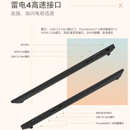 ThinkPad X13   2024全新英特尔酷睿Ultra 13.3英寸 商品图2