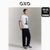 GXG白色圆领短袖T恤GEX14413622 商品缩略图1