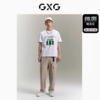 GXG白色圆领短袖T恤GEX14413602 商品缩略图1