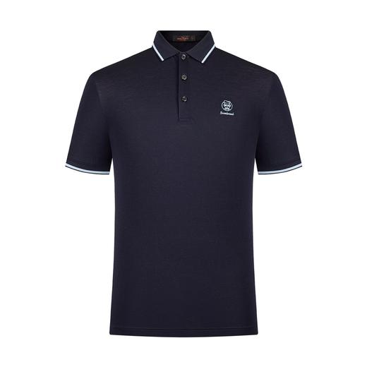 【丝光/莱赛尔】柒牌男士短袖polo衫夏季薄款商务休闲翻领T恤122T70880 商品图4