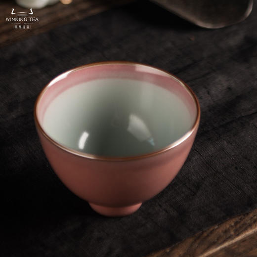 问鼎汝瓷经典款萼红精工款鸿声杯（缺货） 商品图2