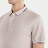 【特价丝光棉】柒牌polo衫男短袖商务休闲满身暗提花翻领T恤122T72040 商品缩略图2