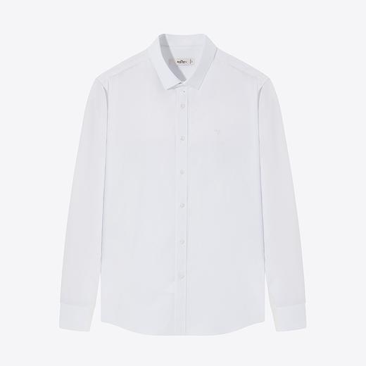 【5A抗菌2A防螨】柒牌长袖衬衫男春秋季商务正装含莫代尔翻领衬衣126A71040 商品图4