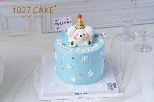 1027CAKE | 立体奶油霜小动物 狗狗 商品图2