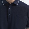【不变形领】【5A抗菌2A防螨】柒牌男士polo衫夏季薄款商务休闲口袋款翻领T恤126T71070 商品缩略图2
