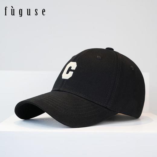 2026春夏新品百搭刺绣C字母硬顶棒球帽子男女ins休闲遮阳鸭舌帽潮 商品图3