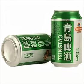 青岛冰纯清爽8°听装330ml*24