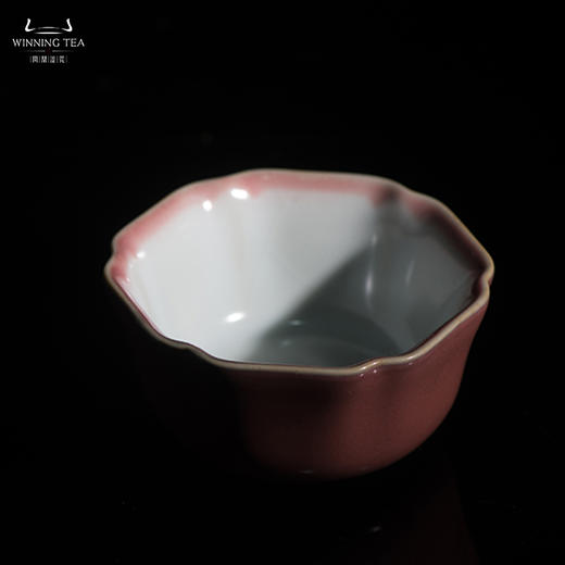 问鼎汝瓷经典款萼红大菩提杯 商品图0