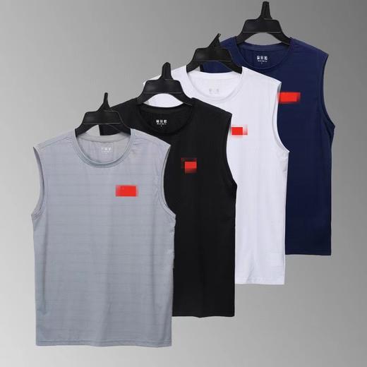 【冰丝无袖衫背心】夏季薄款运动透气冰丝无袖衫背心上衣03h 商品图8