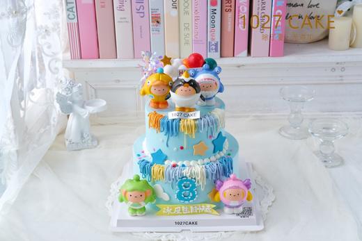 1027CAKE | 双层   蛋仔派对 商品图1