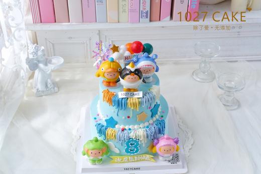 1027CAKE | 双层   蛋仔派对 商品图0
