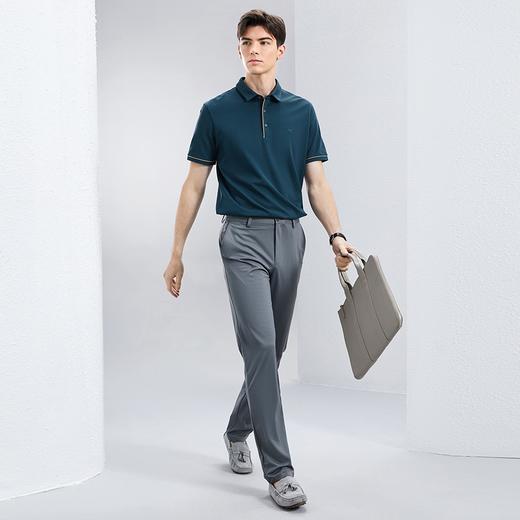 【抗菌/防紫外线】柒牌男士polo衫短袖夏季新款商务休闲翻领上衣126T70460 商品图3