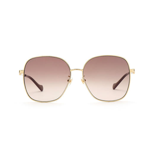 GUCCI 金属色女士方形太阳镜 商品图1