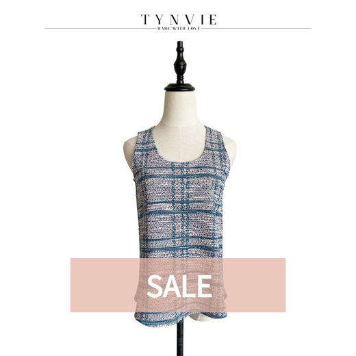 TYNVIE 窄肩带经典款背心 - 粉绿 商品图0