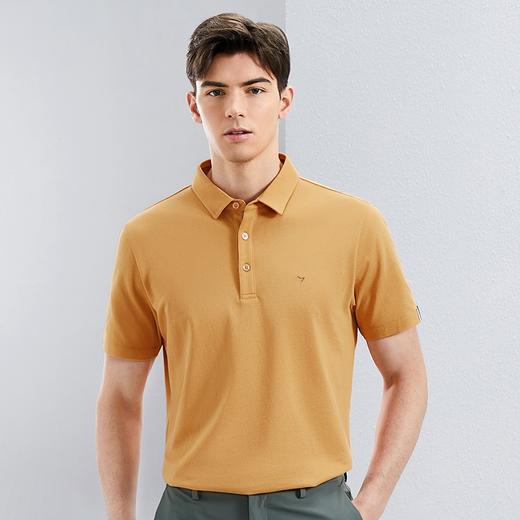 【5A抗菌2A防螨】柒牌polo衫男短袖夏季新款商务百搭多色翻领上衣126T70450 商品图1