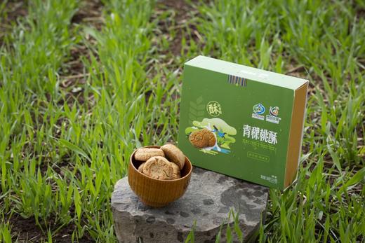 甘肃 甘南 雪域优稞 青稞桃酥大盒 原味 180g 商品图0