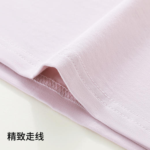 【M码】【商场同款】熳洁儿 莫棉女士家居服短袖短裤套装水墨画简约时尚睡衣24283218 商品图4