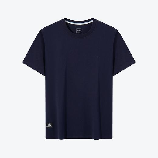 【冰藻泥】柒牌短袖T恤男2024夏季新款时尚休闲多色凉感圆领上衣126T71570 商品图4