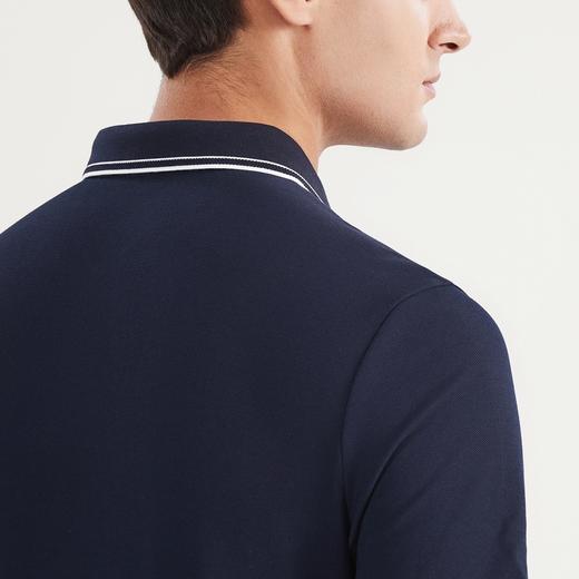 【冰氧吧】柒牌短袖polo衫男夏季薄款商务休闲中青年翻领T恤122T70090 商品图3