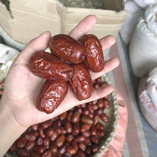 新疆和田枣 食用 和田大枣红枣 肉多 口感好 商品图3