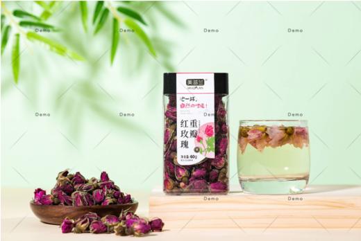 美滋兰重瓣红玫瑰60g/罐 商品图1