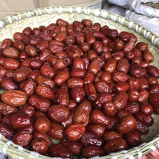 新疆和田枣 食用 和田大枣红枣 肉多 口感好 商品图2