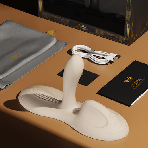 ZALO Flora坐式震动棒女性专用炮机 坐垫按摩自动打桩机 可吸附在各类表面上 商品图6