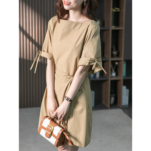 85177原形设计感连衣裙女2024春夏季新款韩版显瘦小众甜美气质仙女裙子 商品图1