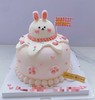 狮子家-小兔子 大白兔主题 生日蛋糕 纪念日蛋糕 聚会 仪式感必备 健康甜品 商品缩略图0