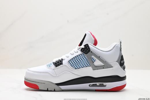 耐克乔丹Air Jordan 4 Retro复古休闲运动篮球鞋308497-100男女鞋 商品图2