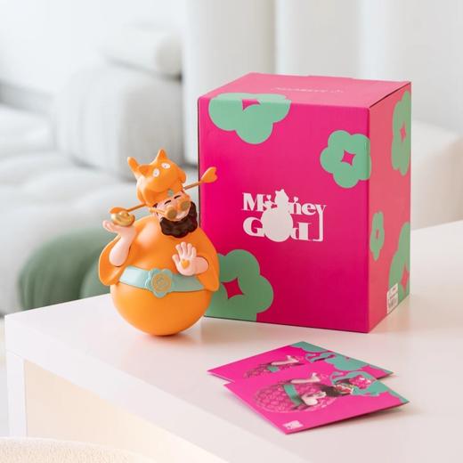 《四喜财神》20cm-明橙绿腰 商品图5