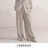 JUDYHUA 流沙系列皱褶阔腿裤 商品缩略图1