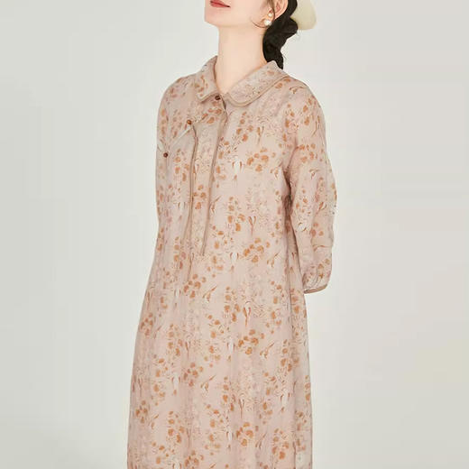 裁缝学苑AS272新中式禅意天丝旗袍纸样连衣裙女装茶服打版裁剪 商品图4