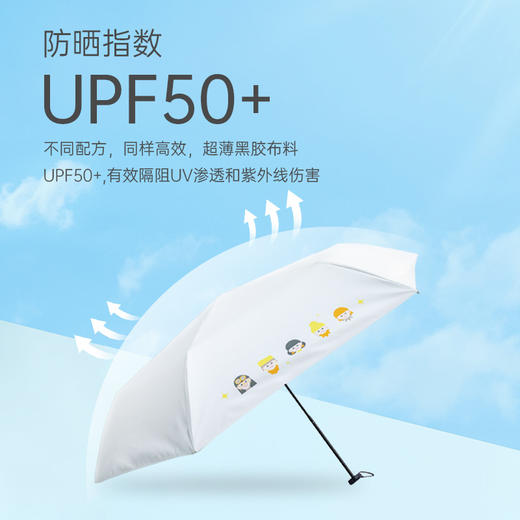 DHVITAE黑胶超轻防晒伞UPF50+「严选自研」 商品图3
