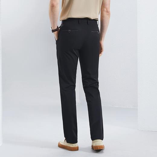 【瞬间凉感】柒牌直筒休闲裤男2024夏季新款商务通勤修身男士长裤126H71730 商品图1