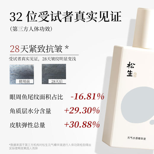 松生元气2.0紧致抗皱套装补水保湿修护维稳焕亮肌肤 商品图9