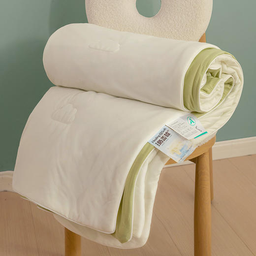 春夏新款【A类针织棉双拼奶盖夏被】简约纯色夏凉被 儿童夏季薄被子  商品图3