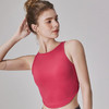 【限时秒】YOGACODE【火树银花系列】2024 瑜伽背心性感交叉露背固定杯健身上衣DSG722 商品缩略图2