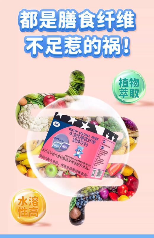 （可用积分抵扣 联系有惊喜）倍顿进口水溶性膳食纤维  温和 无添加 15袋 商品图1