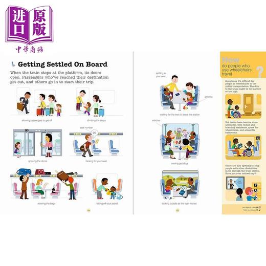 【中商原版】你知道吗 火车 Do You Know Trains and Rail Transport英文原版 儿童科普绘本百科知识图画书 精装进口读物5-9岁 商品图4