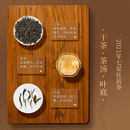 懂茶帝﹣六堡茶韦洁群传统工艺制作2021年七星社前六堡50g／罐 商品图3