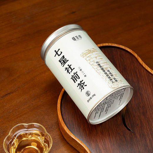 懂茶帝﹣六堡茶韦洁群传统工艺制作2021年七星社前六堡50g／罐 商品图5
