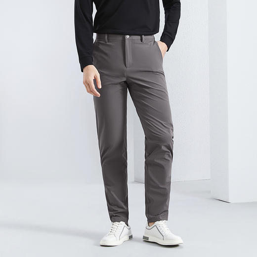 【速干】柒牌直筒休闲裤男2024春夏新款凉感轻薄商务通勤修身长裤126H70230 商品图1